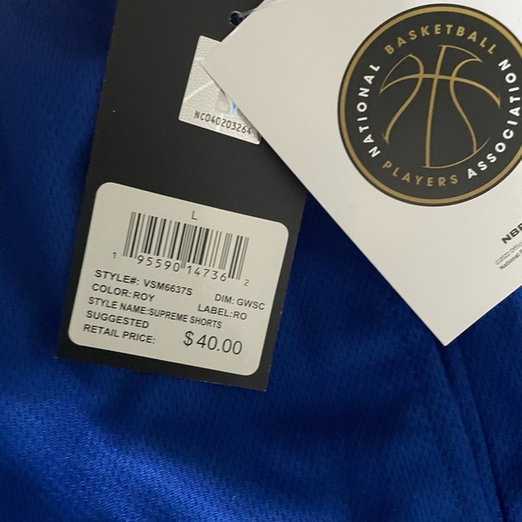 Golden State Warriors Steph Curry Supreme Player Shorts (Medium, Large, & XL) - Picture 6 of 9